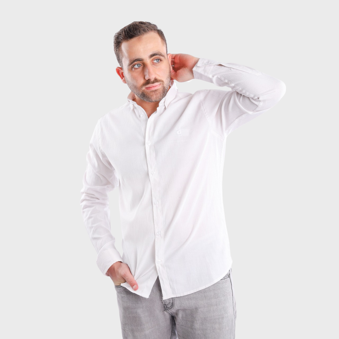 Oxford Cotton Shirt - White