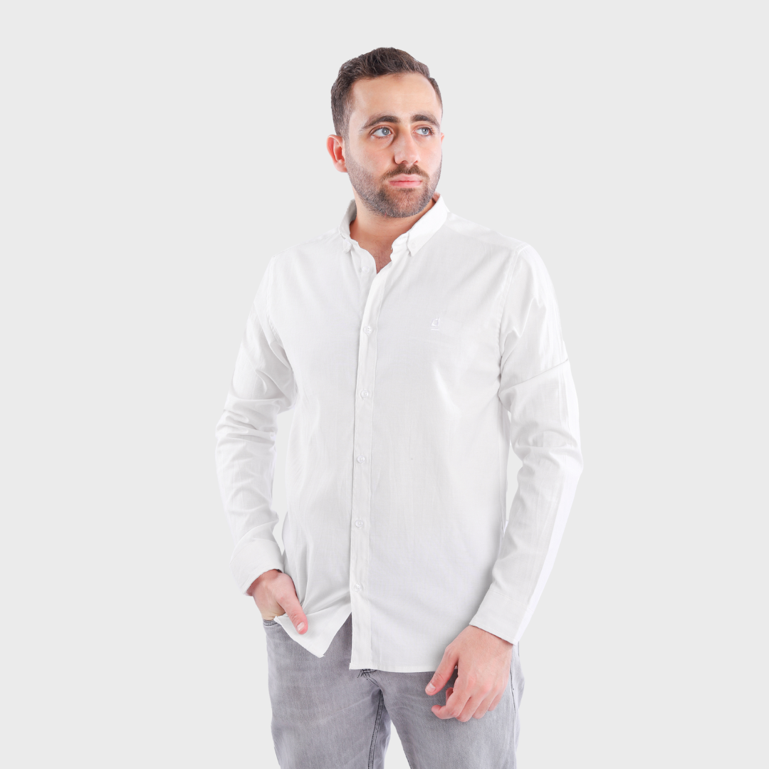 Oxford Cotton Shirt - White