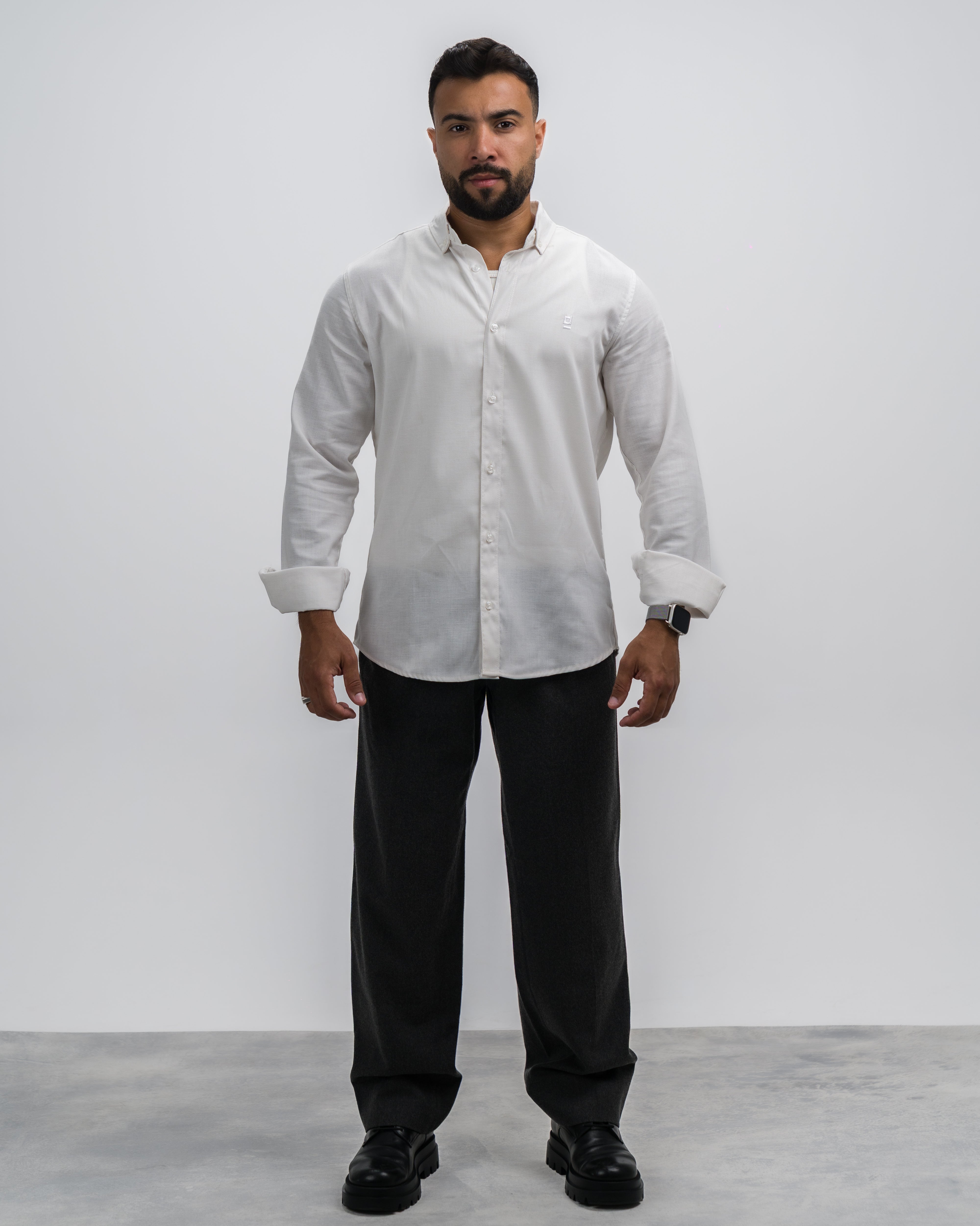 Oxford Cotton Shirt - White